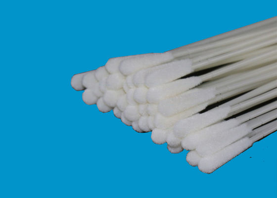Oropharyngeal群がるナイロン医学の頬の頬の綿棒の生殖不能の群がらせた頭部の見本抽出