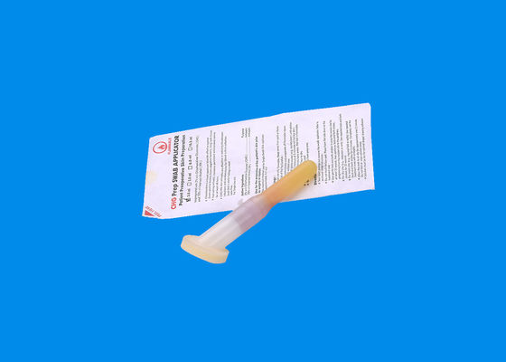 クロルヘキシジンのGluconate CHGのアプリケーターの速い代理の防腐性のポリエチレンのハンドル