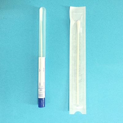 標本コレクションの生殖不能の鼻の喉の綿棒はNasopharyngeal乾燥した群がらせた綿棒を付ける